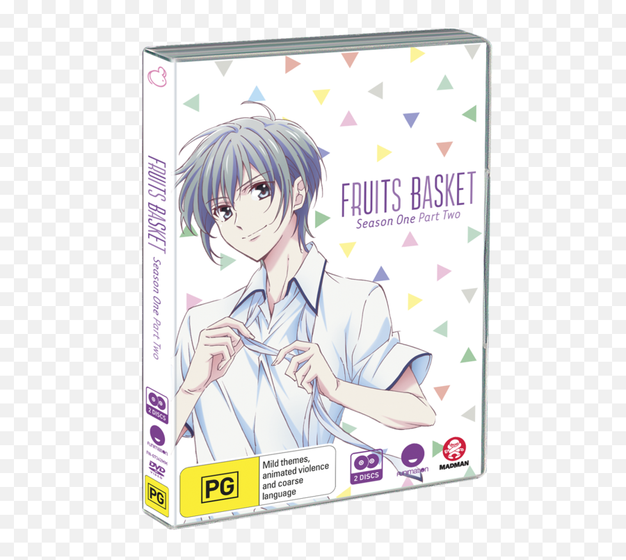 Fruits Basket Season 1 Part 2 Eps 14 - 25 Dvd Madman Emoji,Misfortune Is An Emotion