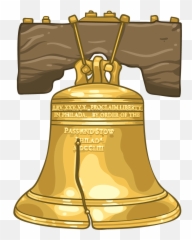 The Liberty Bell - Transparent Liberty Bell Clipart Png Emoji,Statue Liberty Emoji