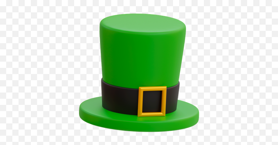 Premium St Patricks Day Hat 3d Illustration Download In Png Emoji,Leprechaun Emoji