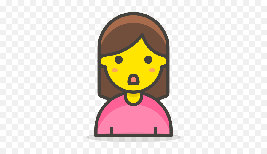 Woman Pouting Free Icon - Iconiconscom Emoji,Shrugging Emoji Boy