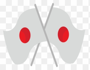 Crossed Flags Emoji Clipart Free Download Transparent Png - Dot,Japanese Mask Emoji