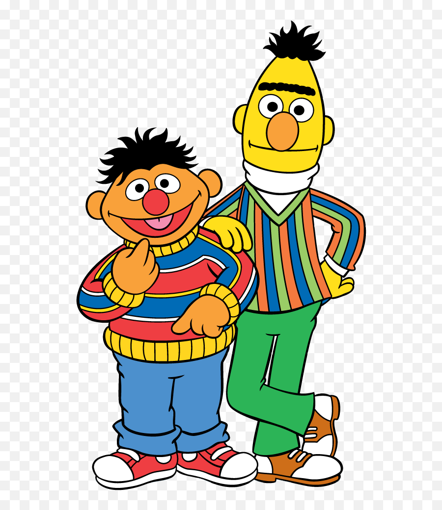 Faces Clipart Sesame Street Faces Sesame Street Transparent - Bert And Ernie Clipart Emoji,Sesame Street Emojis