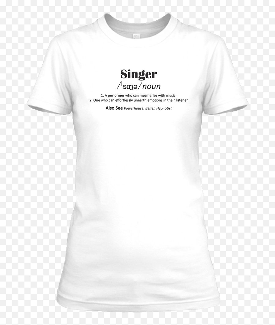 Singer Womens White Crew Neck T - Shirt Aussietheatrecom 7 11 Emoji,Emotions On Sleeve