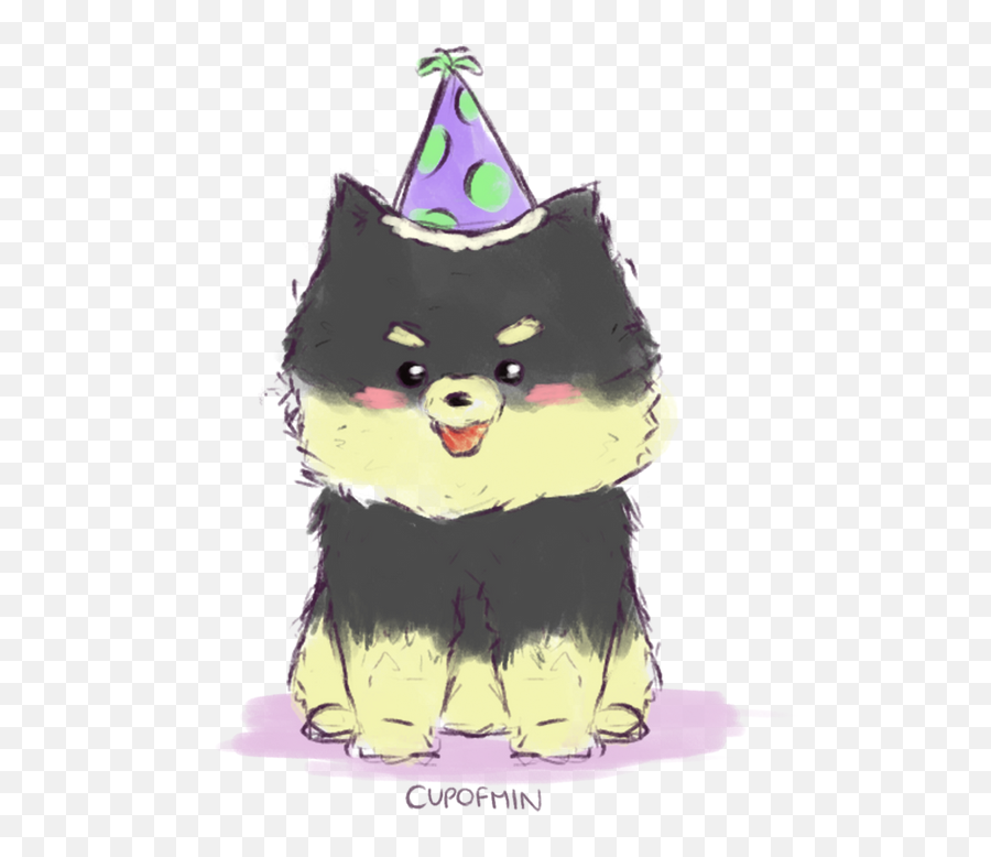 Bts V Yeontan Sticker Sticker By Cupofmin - White Background Fanart Yeontan Emoji,Bts Animal Emojis