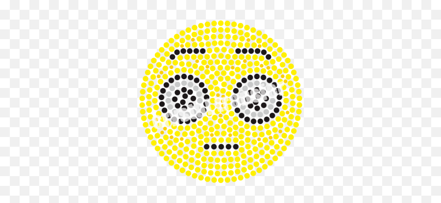 No Emotion Emoji Rhinestone Heat - Corelle Dish Patterns Green,Wholesale Emoji
