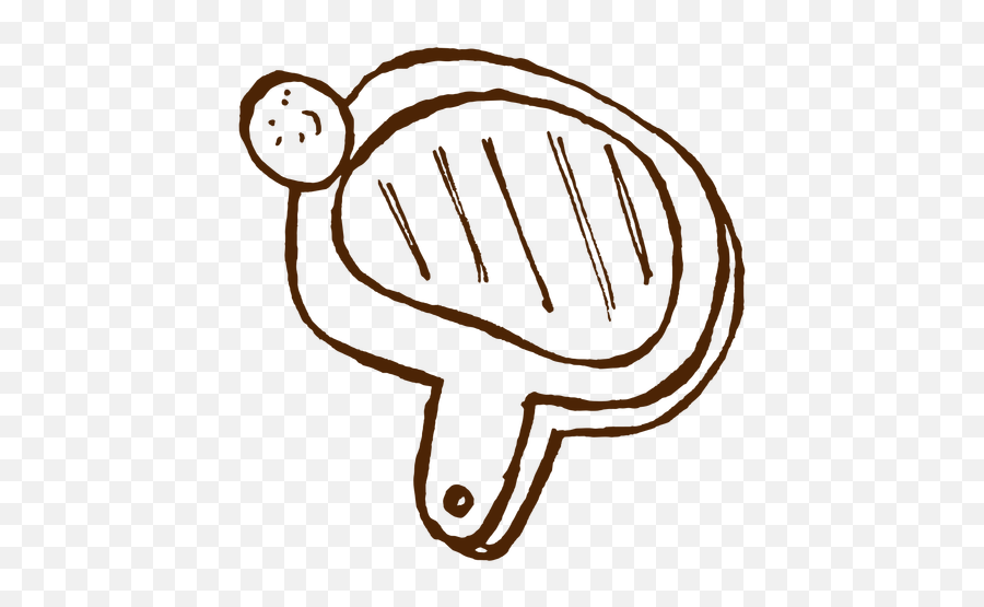 Hand Drawn Pingpong Racket Icon - Transparent Png U0026 Svg Dot Emoji,Triple Moon Emoji