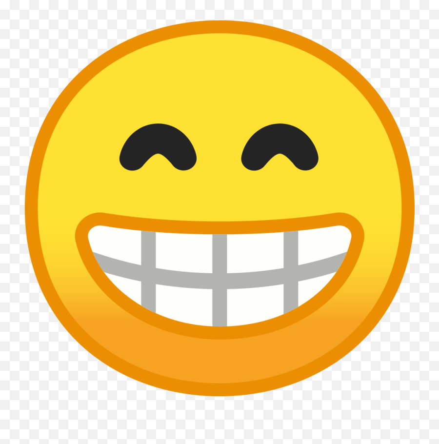 Beaming Face With Smiling Eyes Emoji - Church,=) Emoji