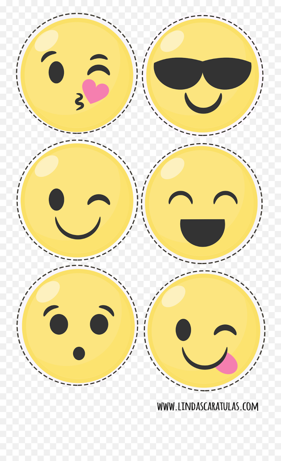 Lindas Caratulas Locura De Emojis - Happy,Emojis Navide?os