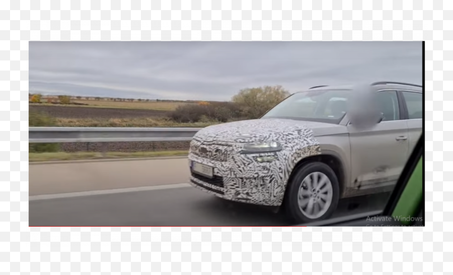 2021 Skoda Kodiaq Facelift Suv Spotted - Luxury Emoji,Linea Emotion Pack Diesel