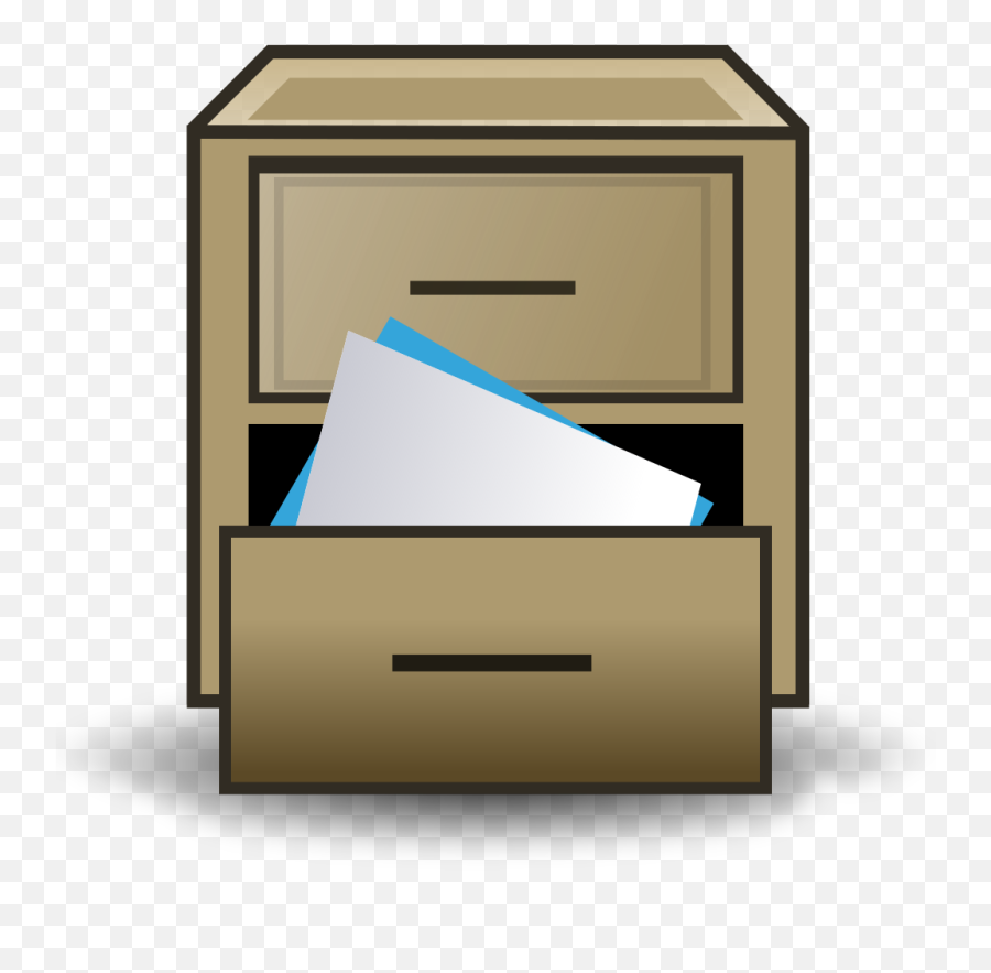 File Filing Cabinet Icon Svg Wikimedia Commons Drawer - File Filing Cabinet No Background Emoji,Creative Commons Emoji