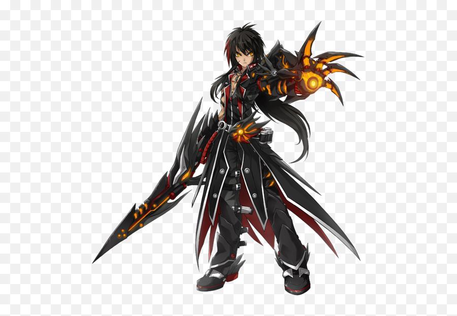 Veteran Commander - Elsword Character Png Emoji,Elsword Emotion Commands