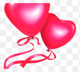 Day Clipart Heart Shaped - Heart Shaped Balloon Png Emoji,Emoji Heart Balloons