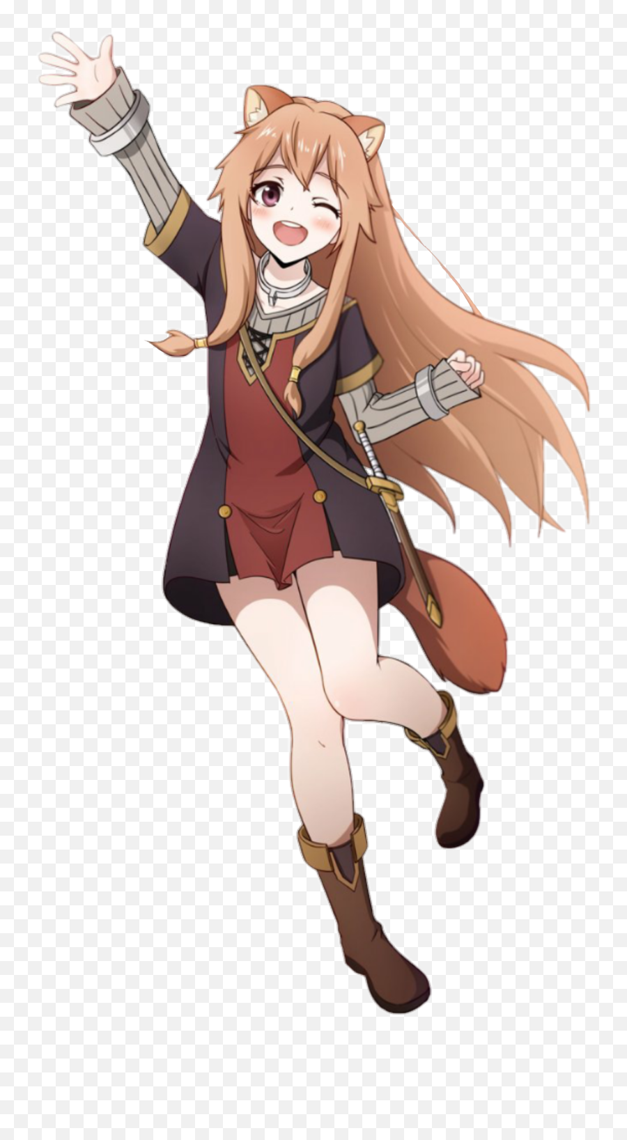 Tatenoyuusha Raphtalia Sticker - Raphtalia Cosplay Kid Emoji,Raphtalia Emoji