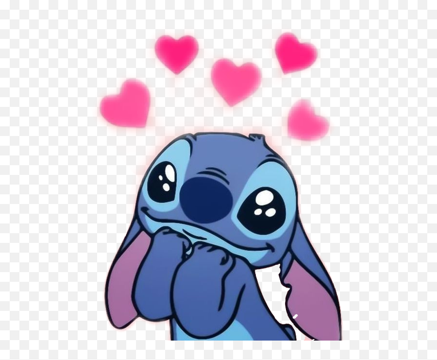 Stich Dibujo Amor Love Sticker By Joselinevaldezs4 - Cute Disney Wallpaper Stitch Emoji,Emojis De Amor