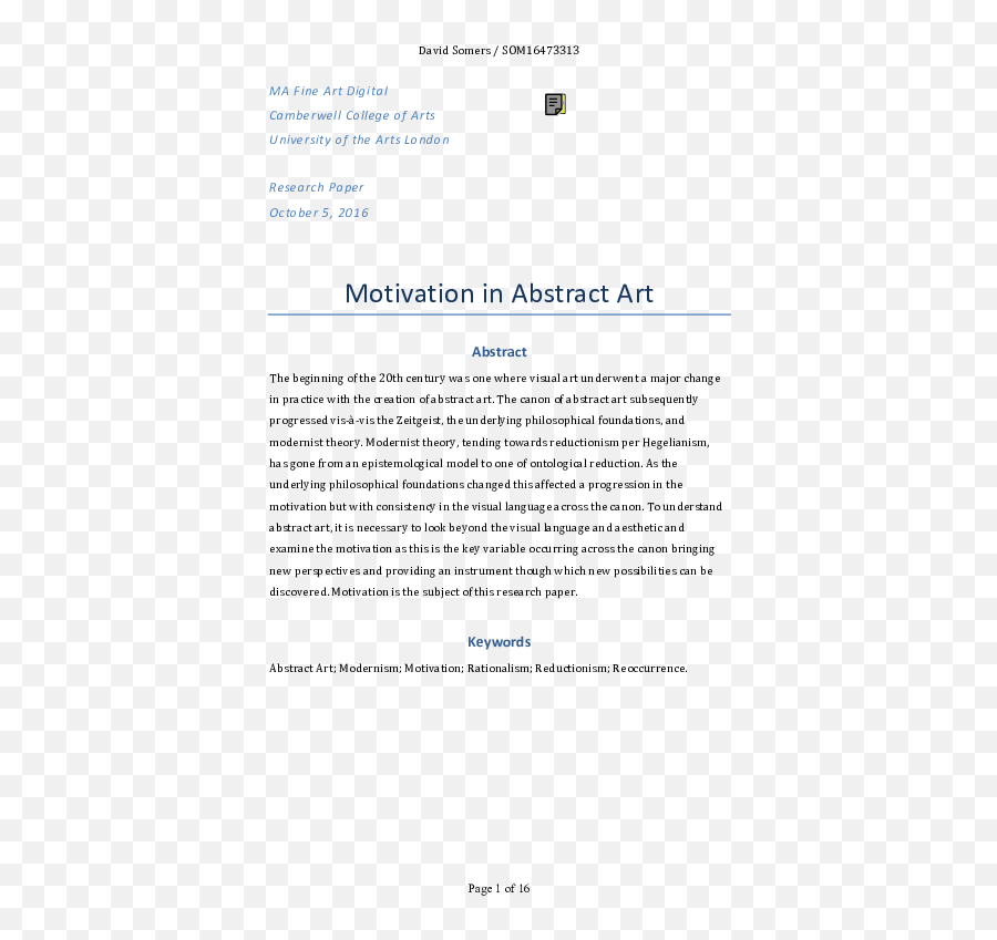 Pdf Motivation In Abstract Art David Somers - Academiaedu Document Emoji,How Can You Express Emotion Through Abstract Art