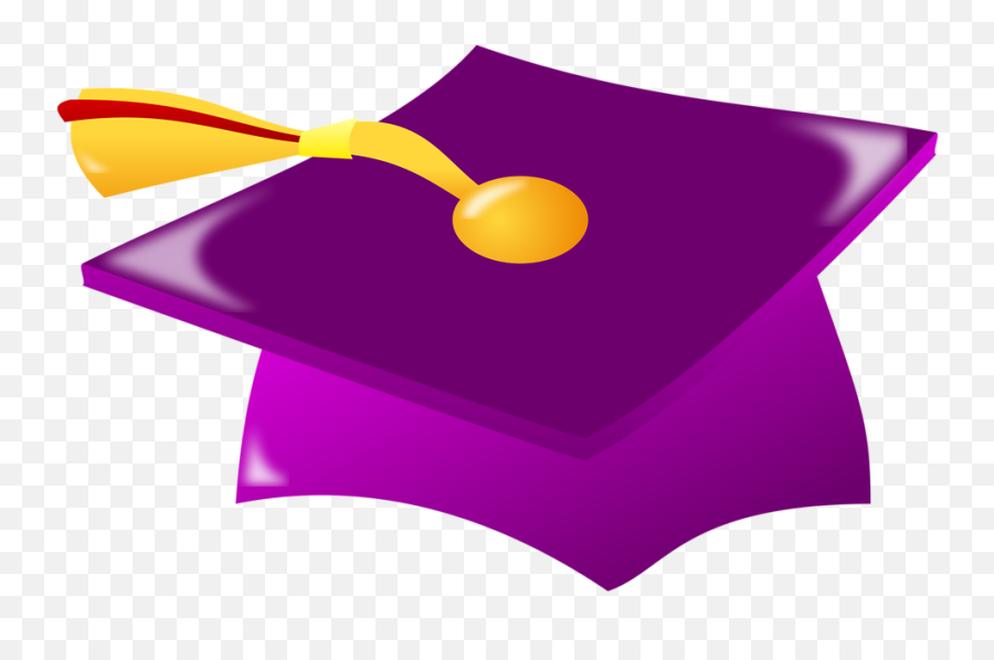 Blessings Clip Art - Purple Graduation Cap Vector Emoji,Birrete Emoticon Fb