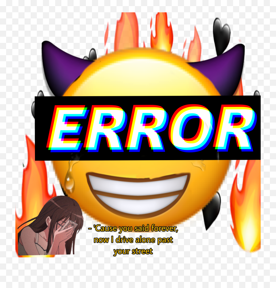 Discover Trending - Error Sticker Emoji,Anime Mistake Emoticon