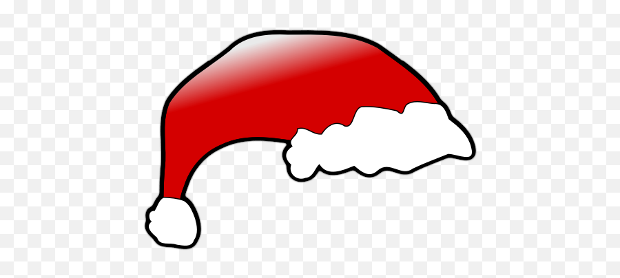 Winter Hat Clip Art - Cartoon Small Santa Hat Emoji,Emoji Art Free Neck Scarvesclipart