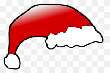 Winter Hat Clip Art - Cartoon Small Santa Hat Emoji,Emoji Art Free Neck Scarvesclipart
