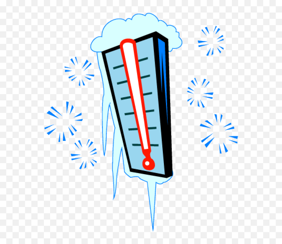 Thermometer Clipart Cold - Clip Art Cold Thermometer Emoji,Freezing Emoji