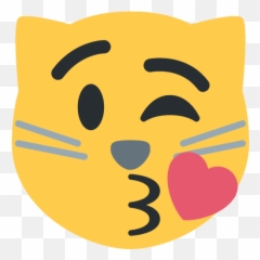 View 22 Discord Smooch Emoji - Twitter Blow Kiss Emoji,Cat Butt Emoticon Kawaii