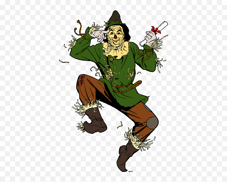 Wizard Of Oz Clipart Kid 2 - Clipartix Cartoon Wizard Of Oz Characters Emoji,Wizard Emoji
