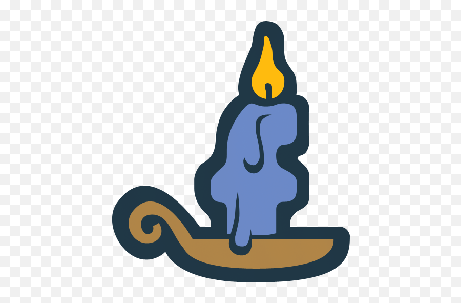 Facebook Candle Halloween Free Icon - Icon Facebook Halloween Logo Emoji,Hawlloween Emoticons For Facebook