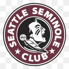 Seattle Seminole Club - Black And White Emoji,Fsu Spear Emoticon