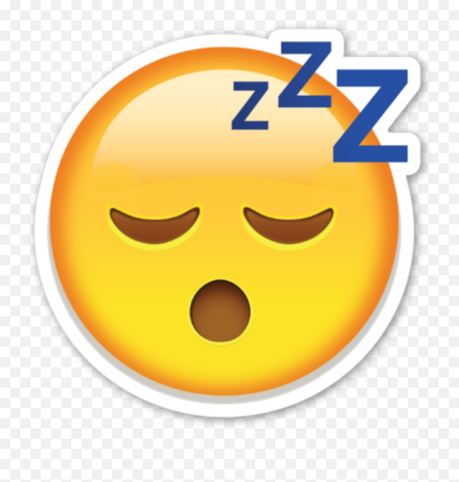 Emoji Sleep Smiley Emoticon Fatigue - Tired Emoji Transparent Background,Tired Emoji