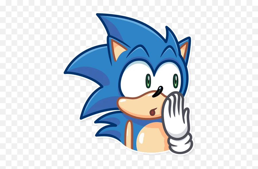 Sonic - Telegram Sonic Stickers Emoji,Sanic Emoji