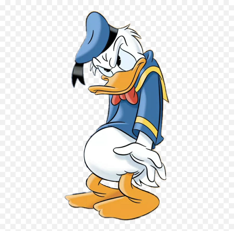 Sticker - Fictional Character Emoji,Angry Donald Duck Emoji