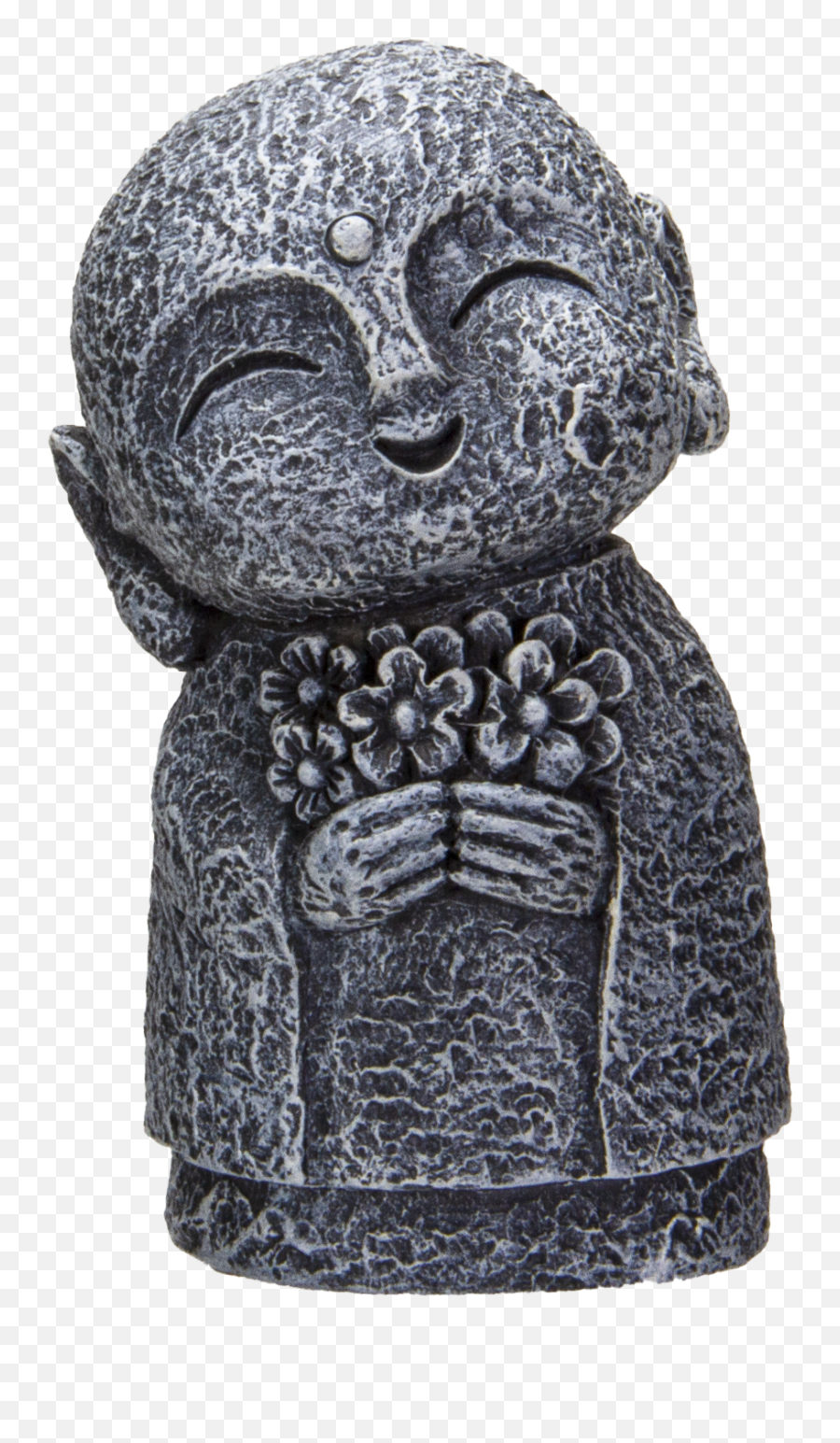 Eastern Enlightenment Happy Japanese - Artifact Emoji,Emotion Monk Statue