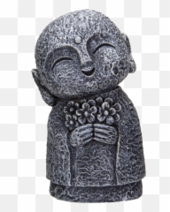 Eastern Enlightenment Happy Japanese - Artifact Emoji,Emotion Monk Statue