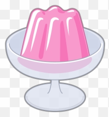 Pink Gelatin Dessert Clipart - Serveware Emoji,Jello Emoji