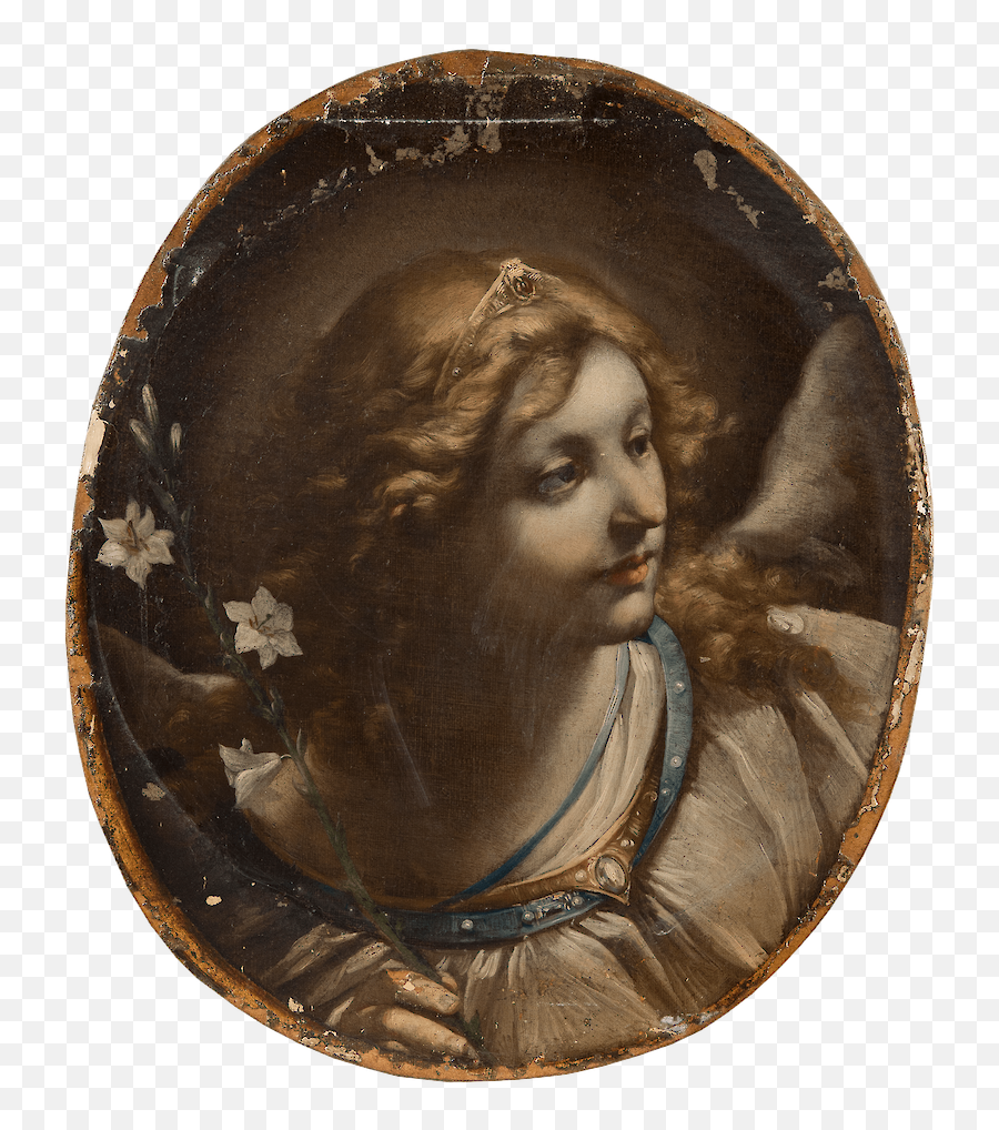 Elisabetta Sirani - The Mysterious Death Of A Young Art Teacher Elisabetta Sirani Head Of An Angel Emoji,Emoji Paintings