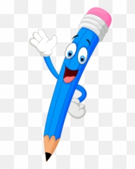 Crayon With Face Clipart - School Transparent Pencil Clipart Emoji,Crayon Emoji High Res