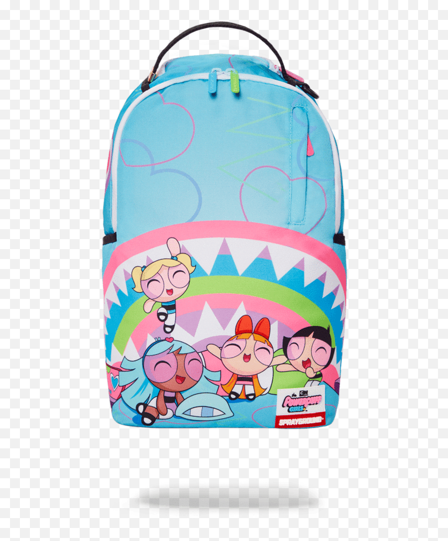 Powerpuff Girls 21 Backpack - Powerpuff Sprayground Backpack Emoji,Cute Emoji Backpacks For Girls 8