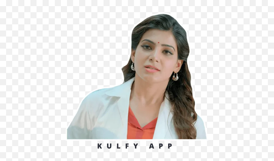 Look Sticker - Samantha South Actress Expressions Kulfy For Women Emoji,Samantha Telugu Actress In Emojis