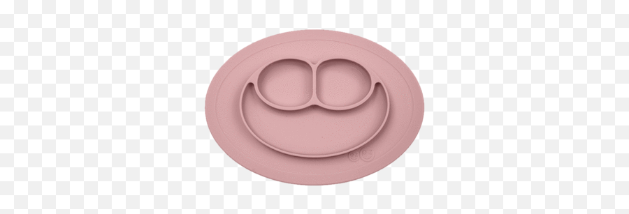 Ezpz Mini Mat Silicone Plate - Ezpz Mini Happy Mat Blush Emoji,Red Fox Emoticons Blushing