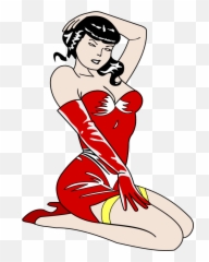Openclipart - Clipping Culture Emoji,Pin Up Girl Emoji