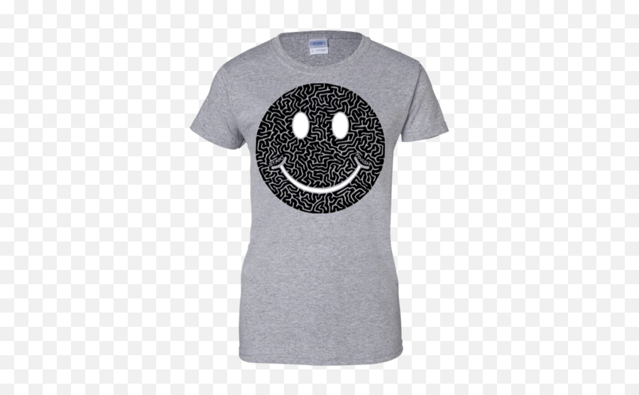 Amazing T - Shirts Amazing Dezignz Smiley Face Maze Ladies Emoji,Emoticon ;t