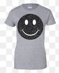 Amazing T - Shirts Amazing Dezignz Smiley Face Maze Ladies Emoji,Emoticon ;t