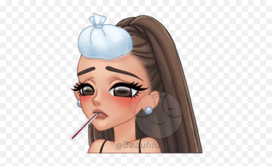 Ariana Grande Arimojis Sticker Pack - Stickers Cloud Emoji,Mascara Emojis