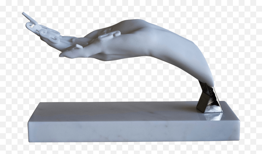 The Hand Of Time By Latana 2018 Sculpture Marble Emoji,Georges Seurat + Emotions