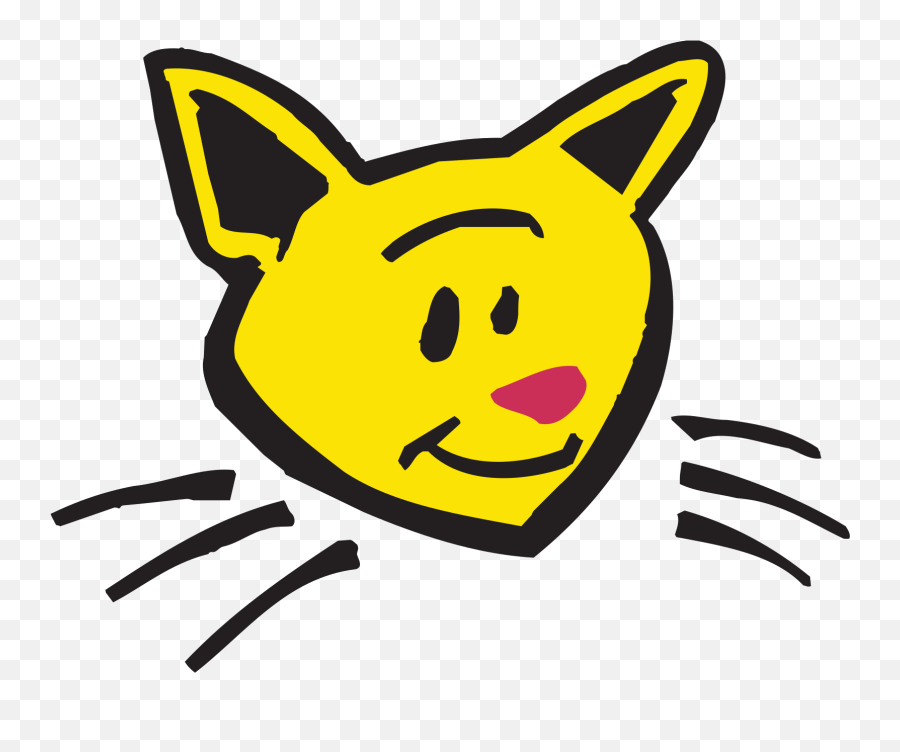 Smiling Cat Art Svg Vector Smiling Cat Art Clip Art - Svg Emoji,Dog Emoticons Svg Free