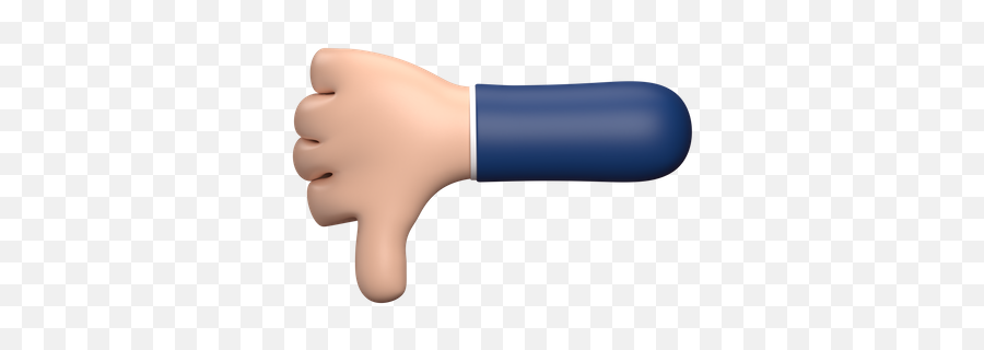 Premium Dislike Hand Gesture 3d Illustration Download In Png Emoji,Thumb Down Emoji Copy Paste