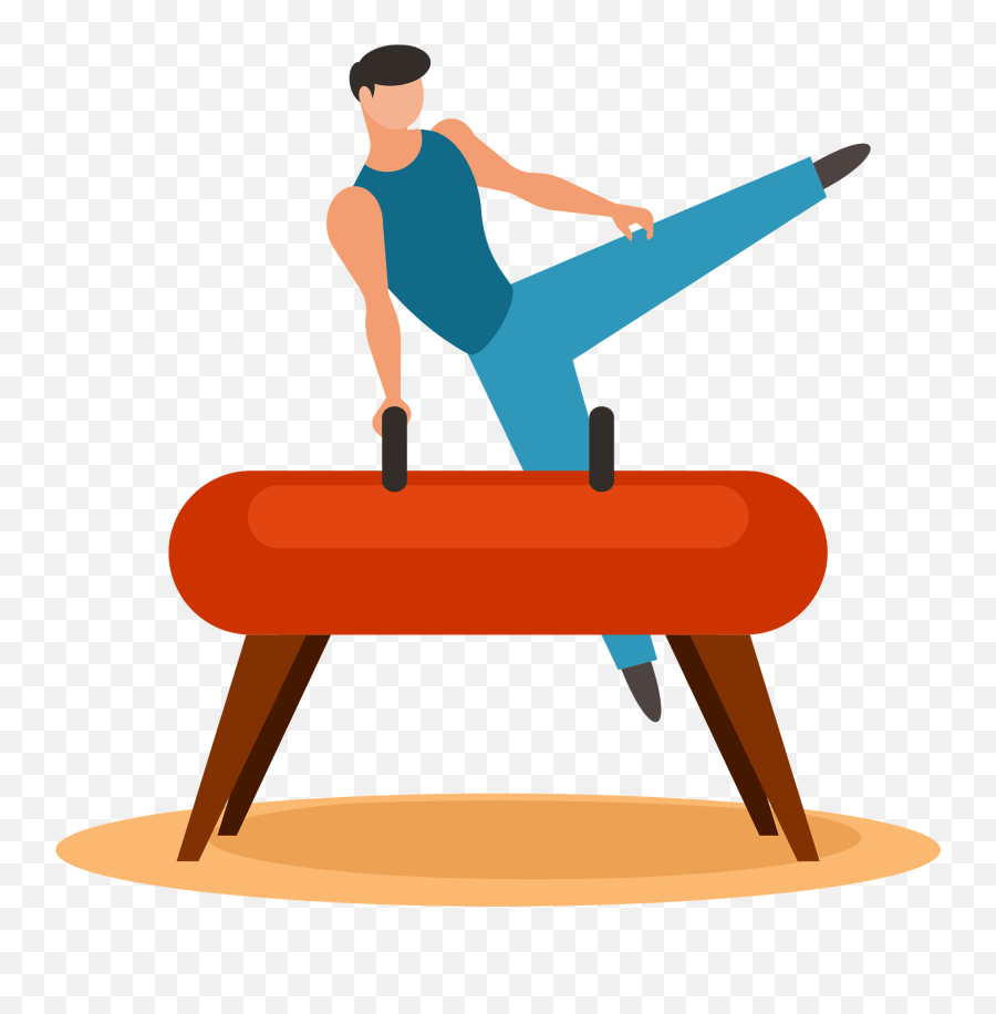 Gymnast On Log Clipart Free Download Transparent Png Emoji,Hula Hoop Emoji
