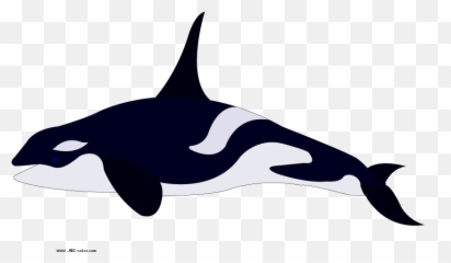 Clipart Whale Transparent Background - Killer Whale Emoji,Killer Whale Emoji
