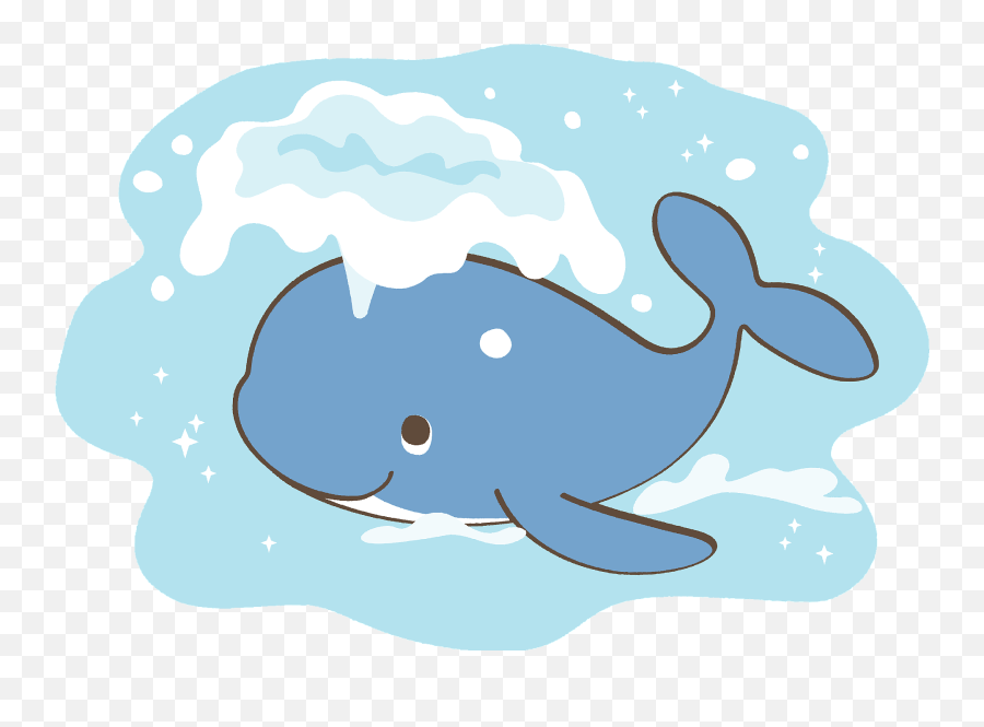 Whale Clipart Emoji,Spouting Whale Emoji