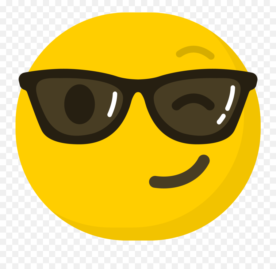 Emoticon Smiley Emoji Computer Icons Clip Art - Komik Sun Glasses Emoji Transparent,Computer Emoji